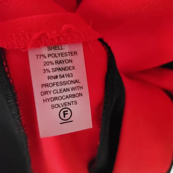 Calvin Klein Little Red Holiday Dress 6P - Picture 5 of 7